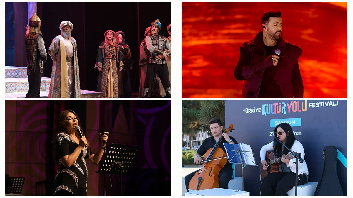 Samsun Kültür Yolu Festivali’nde Coşku Hız Kesmiyor