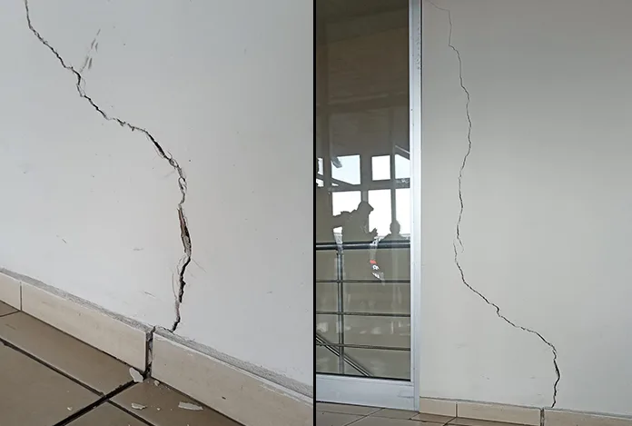 Depremin ardından Samsun 19 Mayıs Stadyumu’nda çatlak: Kolon iddiaları yeniden gündemde