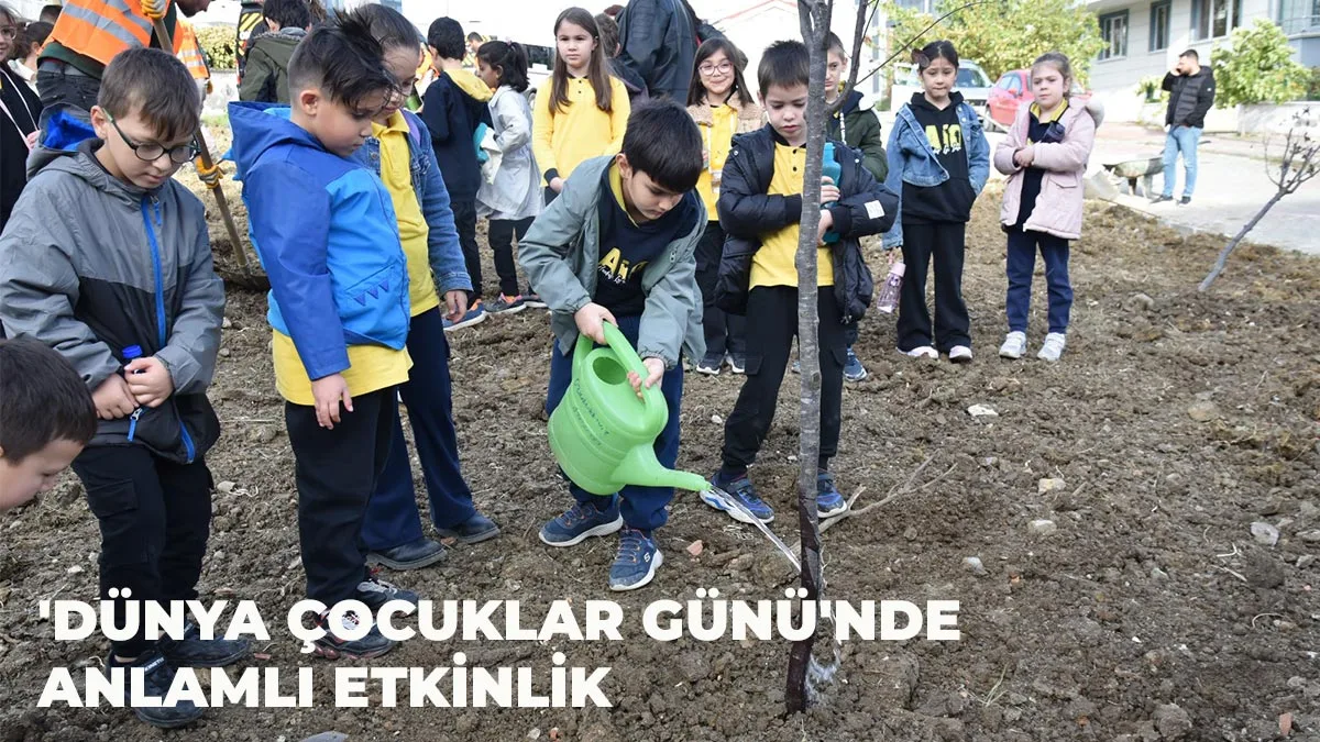 Atakum Belediyesinden ‘Dünya Çocuklar Günü’nde anlamlı etkinlik