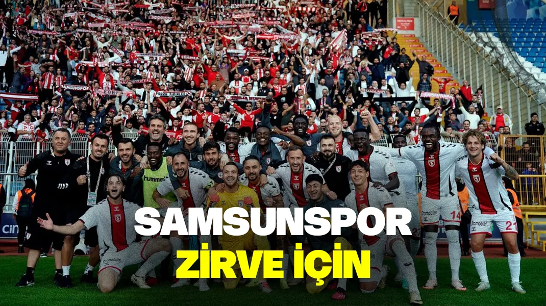 Samsunspor zirve için
