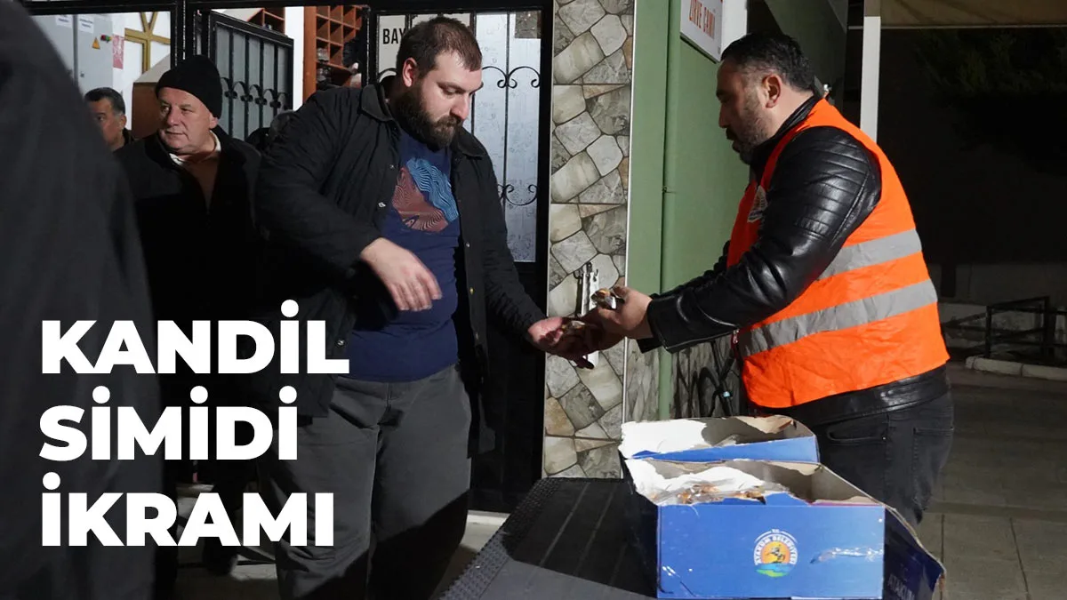 Atakum Belediyesinden kandil simidi ikramı 