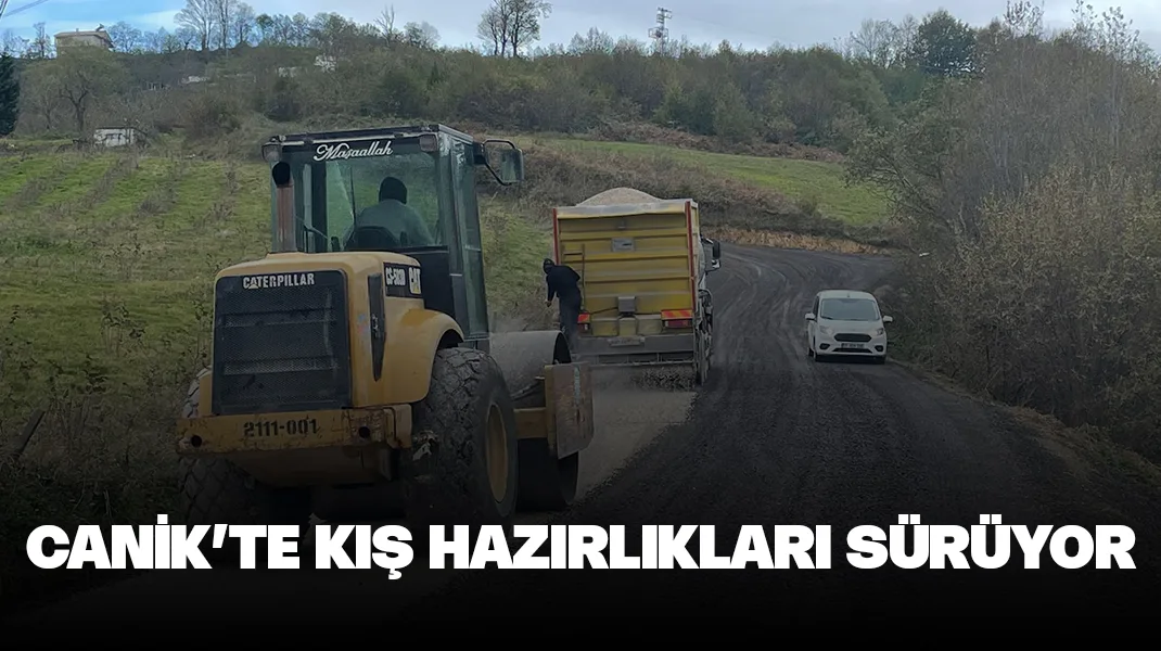 Canik’te kış hazırlıkları sürüyor