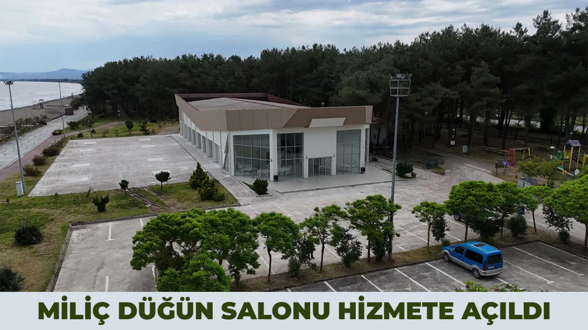 Miliç Düğün Salonu Hizmete Açıldı