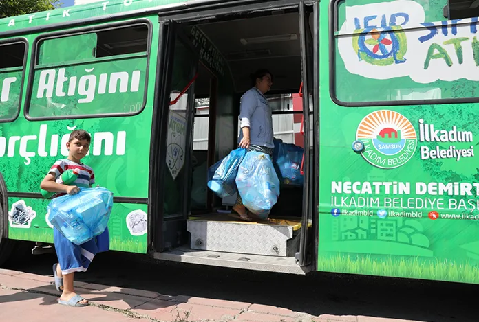 İlkadım sıfır atık uygulamasında kullanılan araç filosunu büyüttü