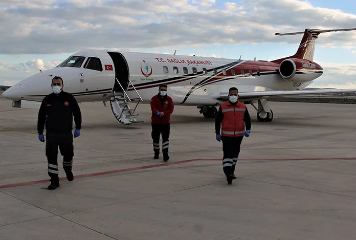 Hava hastanesi: Ambulans uçaklar