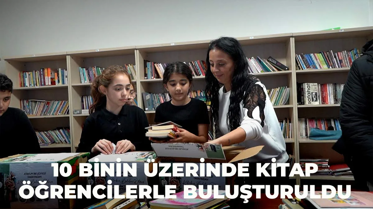 Atakum Belediyesi’nden ‘Kitabın Biletin Olsun’ kampanyası