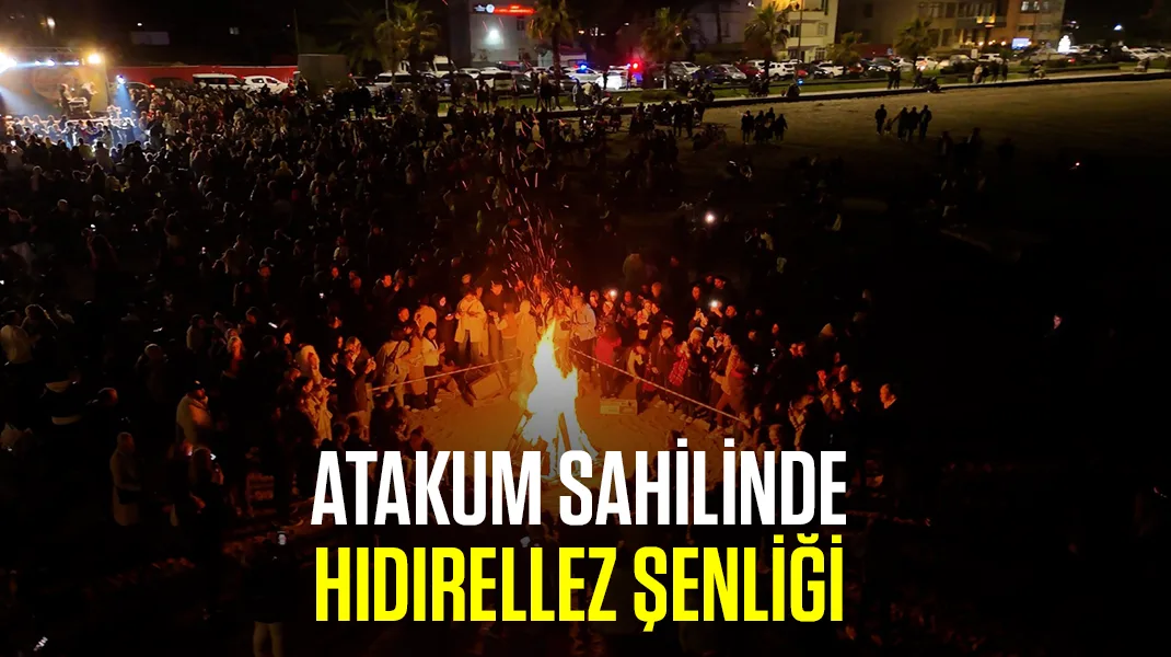 Atakum sahilinde hıdırellez coşkusu