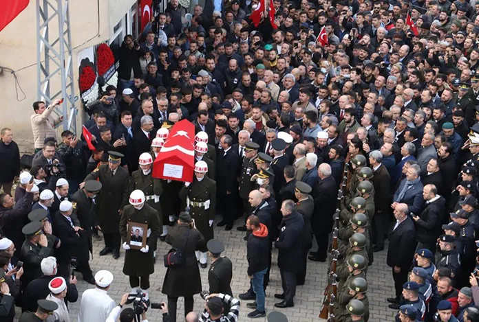 Samsunlu şehit son yolculuğuna uğurlandı