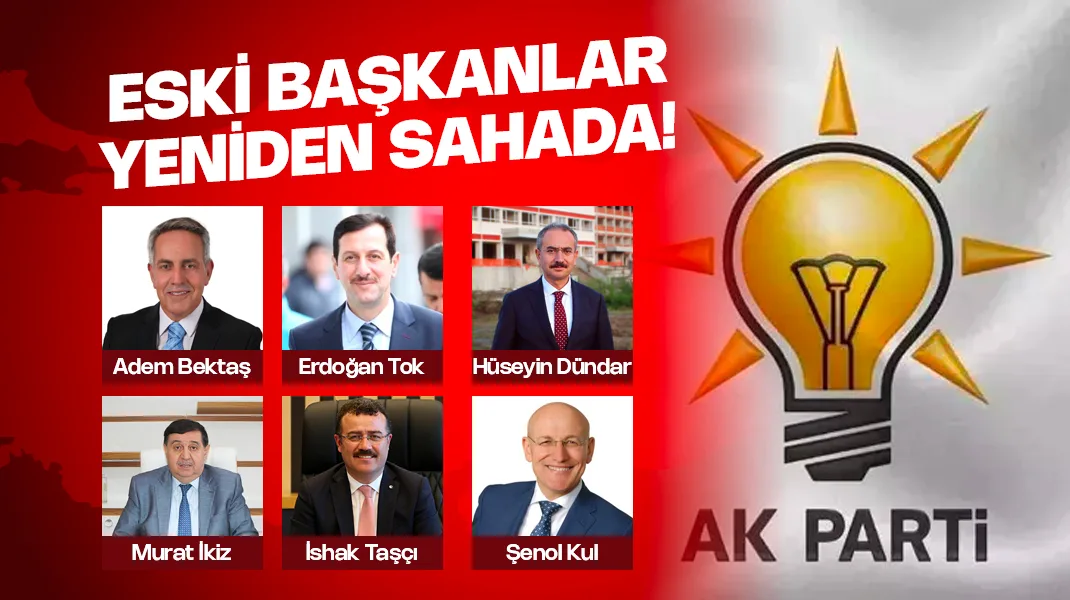 Samsun’da eski başkanlar yeniden sahada