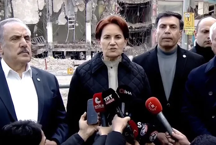 Meral Akşener: “Afet kaderdendir ama felaket Beştepe’dendir”