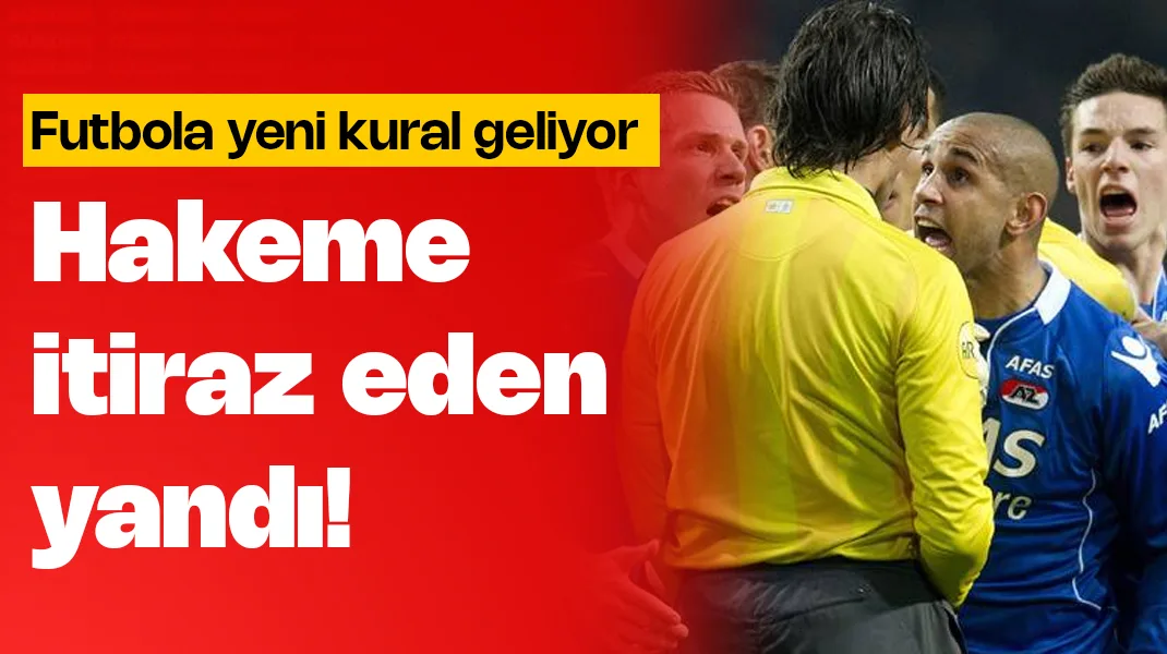 Hakeme itiraz eden yandı