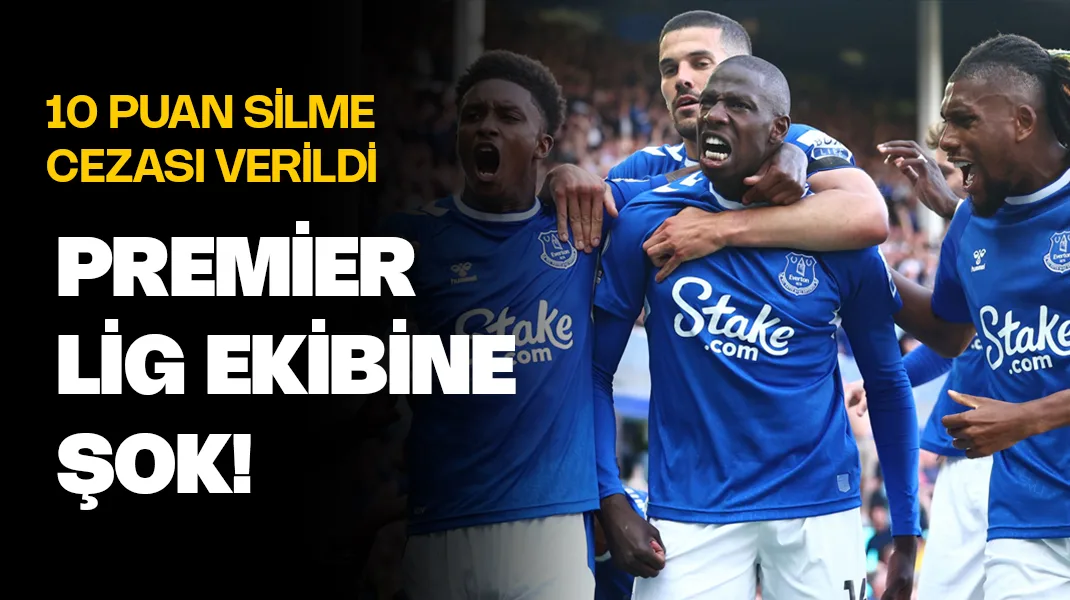 Premier Lig ekibine 10 puan silme cezası