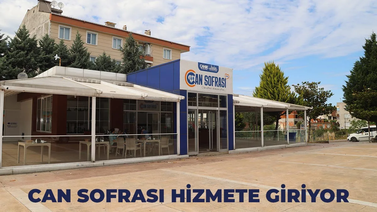 Canik’te Can Sofrası Hizmete Giriyor