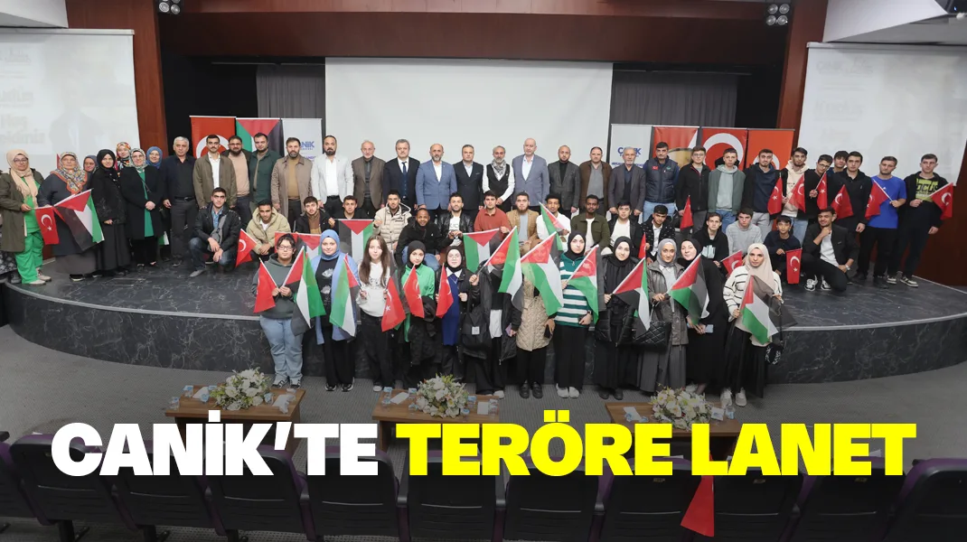 Canik’te teröre lanet