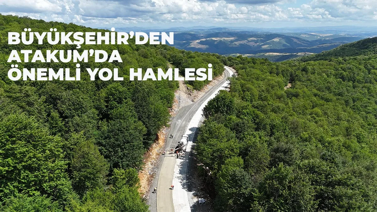 Büyükşehir’den Atakum’da Önemli Yol Hamlesi