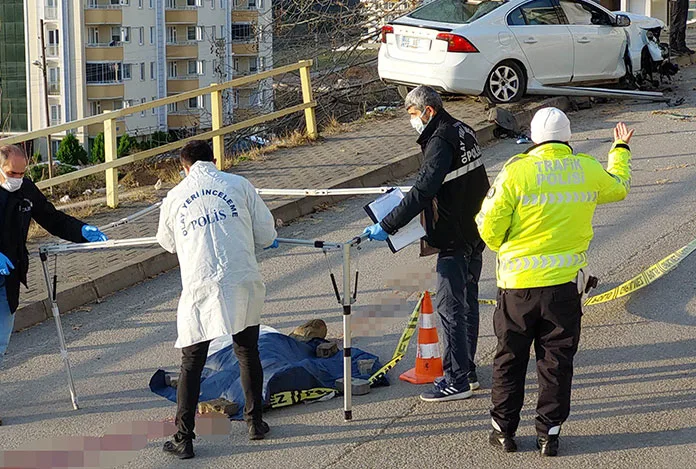 Atakum’da acı kaza: 1 ölü, 1 yaralı