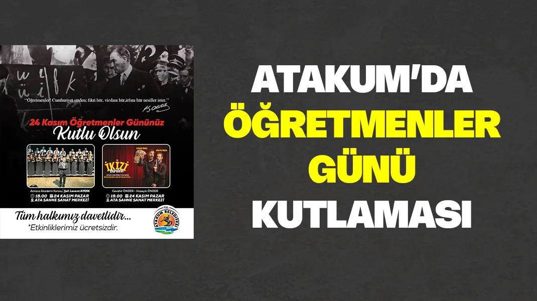 Atakum’da Öğretmenler Günü kutlaması