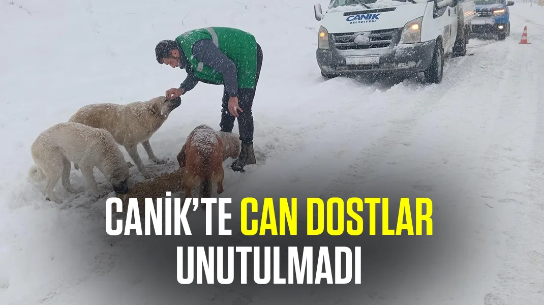 Canik’te can dostlar unutulmadı