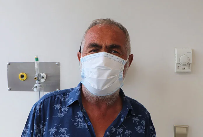138. testinde korona olduğunu öğrendi