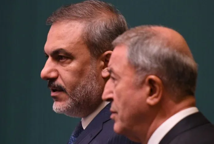 Hulusi Akar ve Hakan Fidan Moskova’da Suriye Savunma Bakanı Abbas ile görüştü