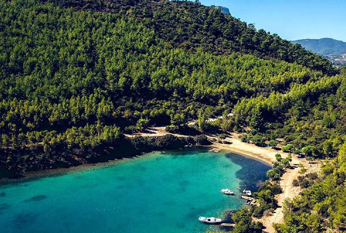 Bodrum Cennet Koyu’nda inşaat başlıyor