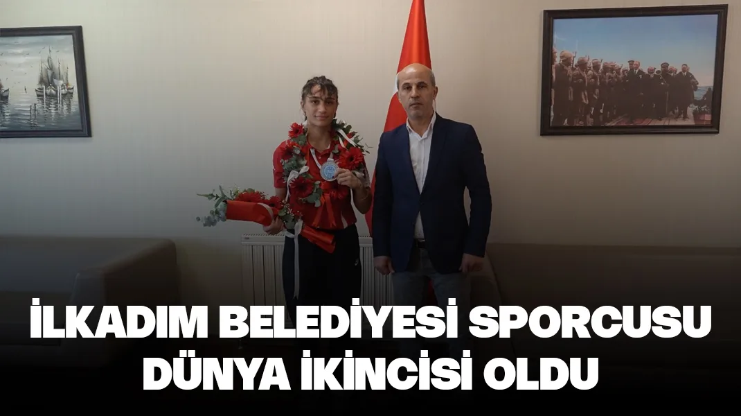 İlkadım Belediyesi sporcusu, dünya ikincisi oldu
