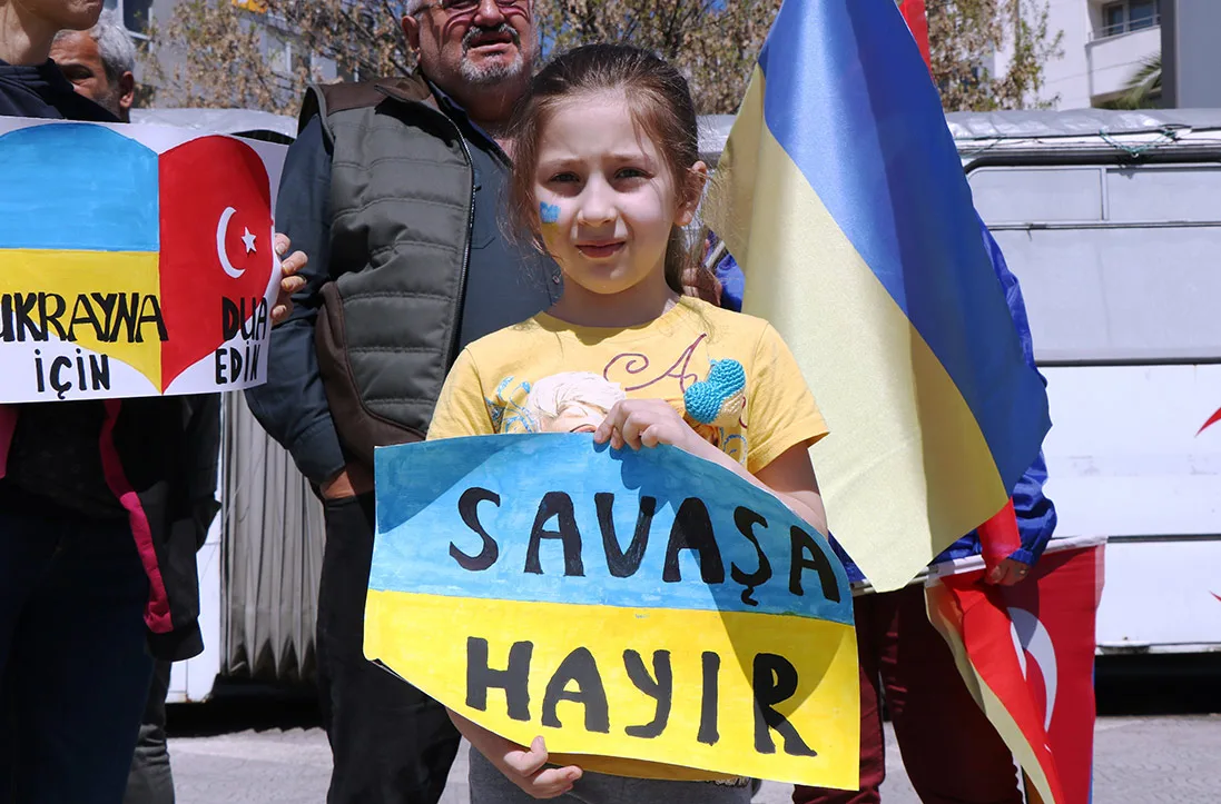 Ukraynalılar Samsun’dan seslendi: “Bu savaşı bitirin”