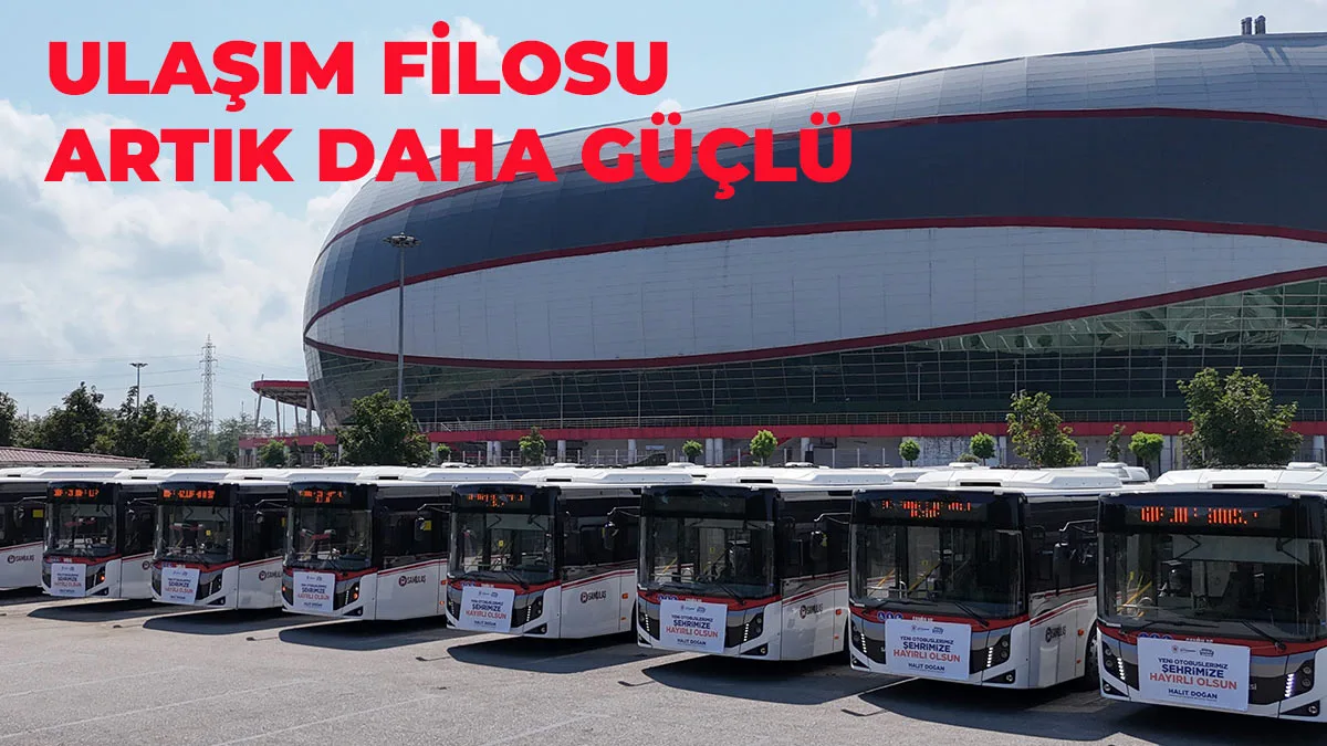 Yeni Alınan Körüklü Otobüslerle Ulaşım Filosu Artık Daha Güçlü