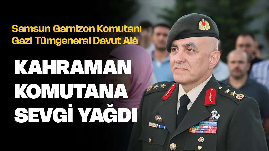 Samsun’da CİMER’e ‘sevgi’ yağdı