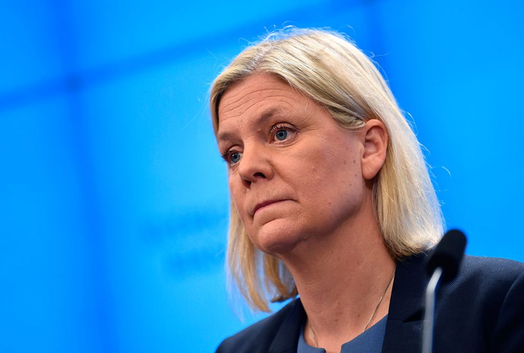 İsveç Başbakanı Andersson istifa ediyor