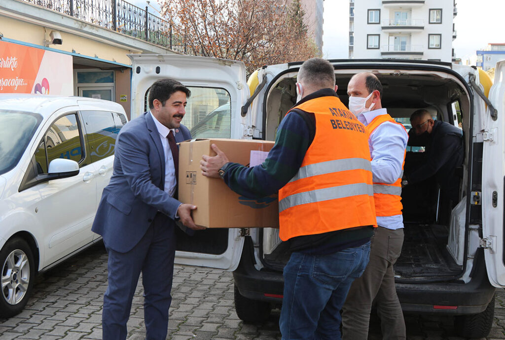 Atakum Belediyesi’nden örnek dayanışma