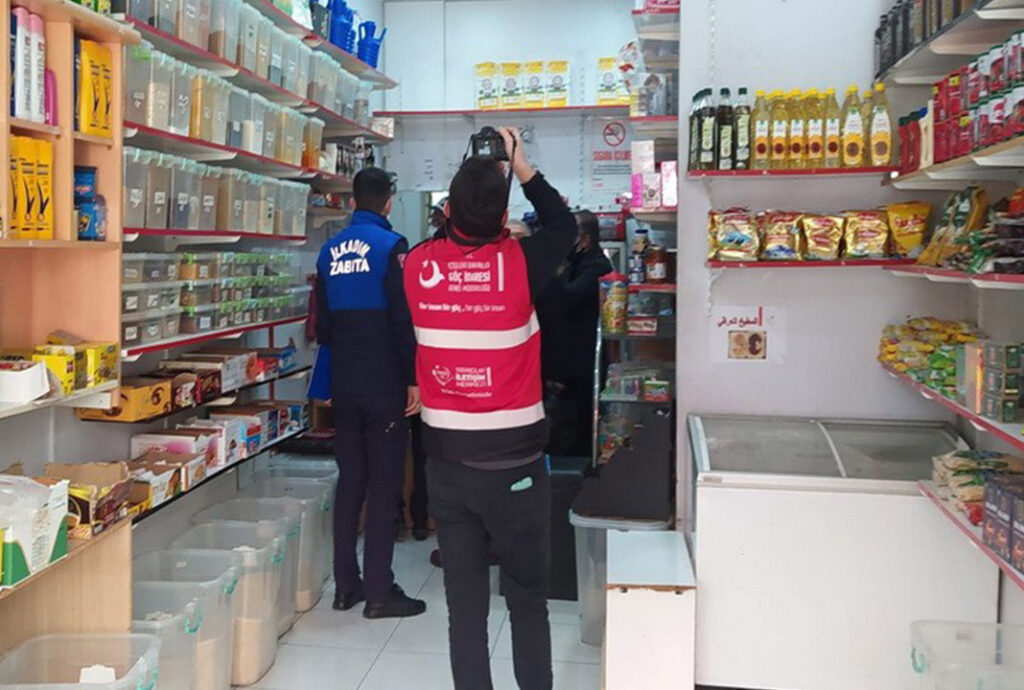 Samsun’da mültecilerin iş yerlerine denetim