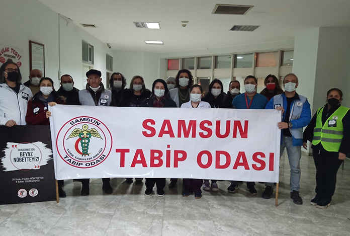 ‘Beyaz nöbet’ başladı