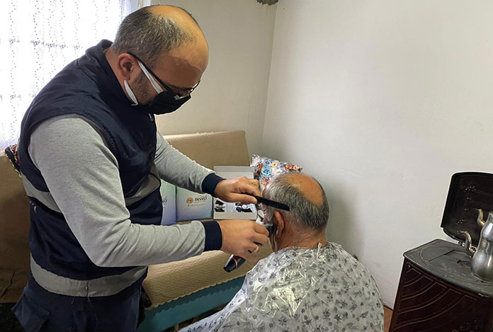 Atakum Belediyesi’nden evde bakım desteği