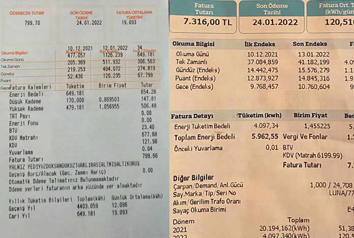 Zamlı faturalar geldi, isyan başladı