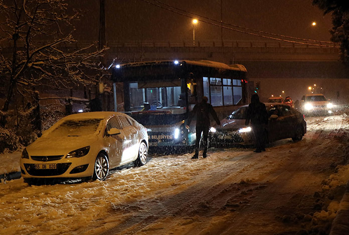 Samsun’a 62 kilo yağış düştü