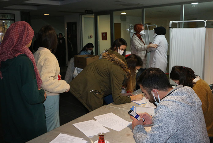 Samsun KYK yurtlarında vakalar arttı