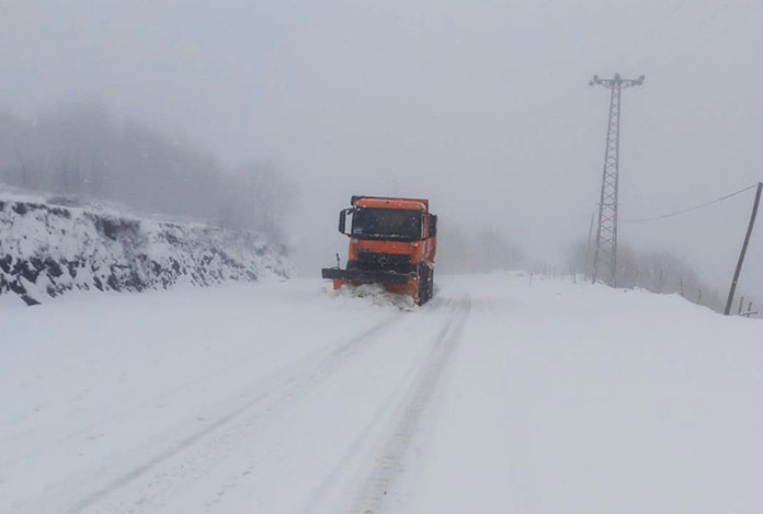 Kar Samsun’a giriş yaptı