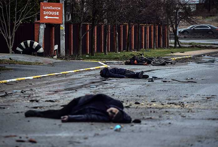 Rus ordusu Bucha’da katliam yaptı!