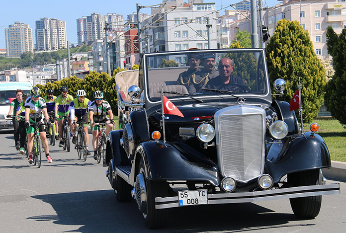 Selanik’ten yola çıkan Ata toprağı Samsun’a ulaştı