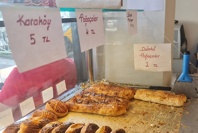 “Dünkü poğaça 2 lira”