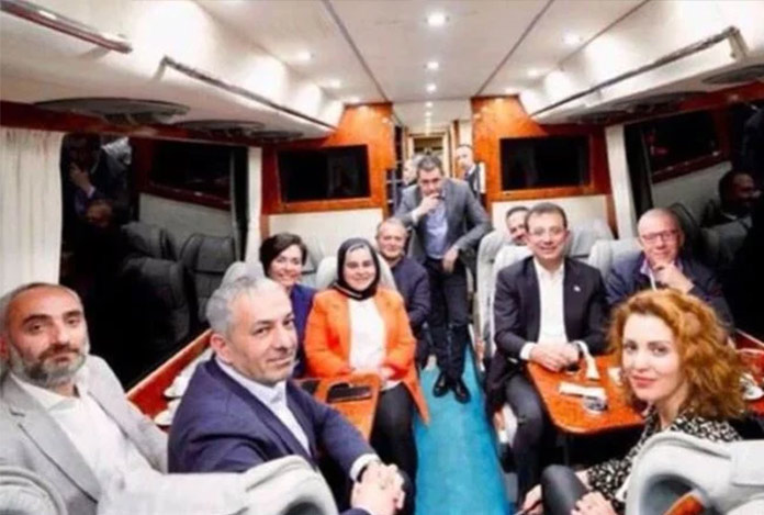 İmamoğlu’ndan fotoğraf açıklaması: “Vız gelir tırıs gider”