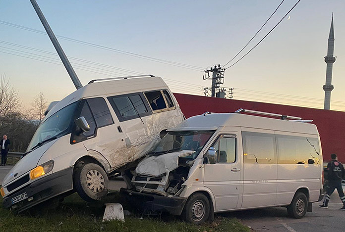 Samsun’da 2021’in trafik kazası bilançosu açıklandı