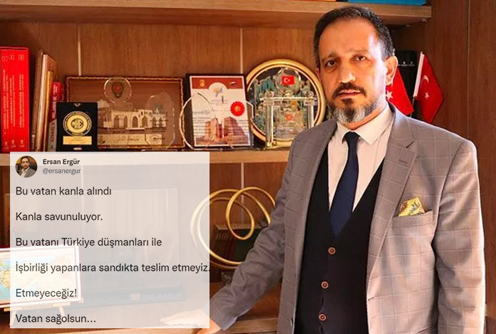 SADAT yöneticisinden skandal paylaşım: “Sandıkta teslim etmeyiz”