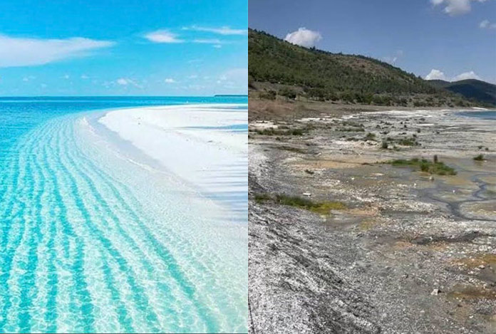 Salda Gölü bataklığa döndü