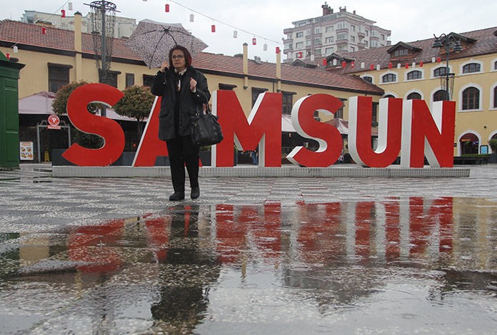 Samsun’da serin ve yağışlı günler