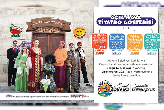 Atakum Belediyesi’nden açık hava tiyatro gösterisi