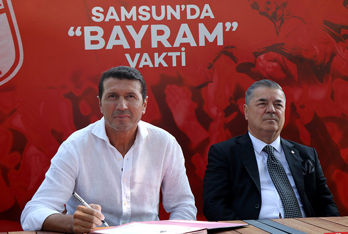 Samsunspor’da Bayram Bektaş imzayı attı