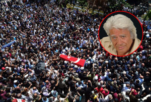 Cüneyt Arkın’ı binler uğurladı
