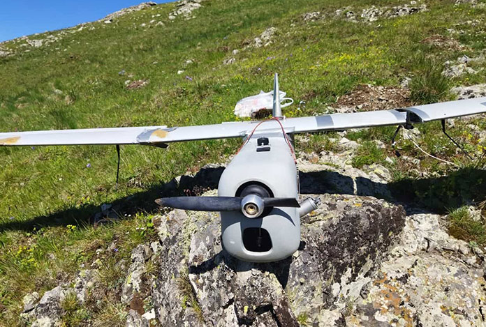 Gümüşhane’ye Rus İHA’sı düştü